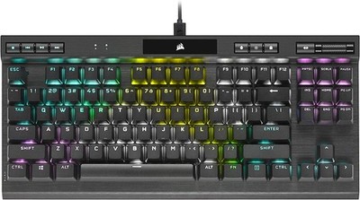 Corsair K70 RGB TKL Champion Series mechanische Gaming Tastatur Cherry MX Speed