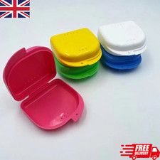 Orthodontic Retainer Box Teeth Mouth Denture Dental Case Guard Storage Containe