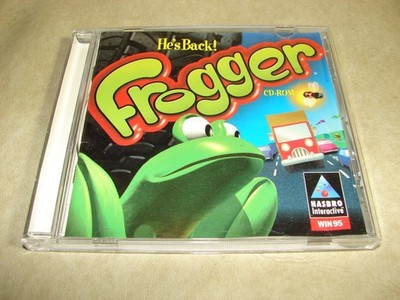 Frogger PC Game 1997 W Manual CD-ROM ''He's Back'' Classic Arcade Game WIN95