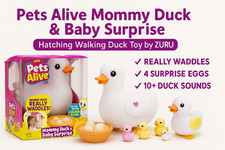 Pets Alive Mommy Duck  Baby Surprise Hatching Walking Duck Toy by ZURU