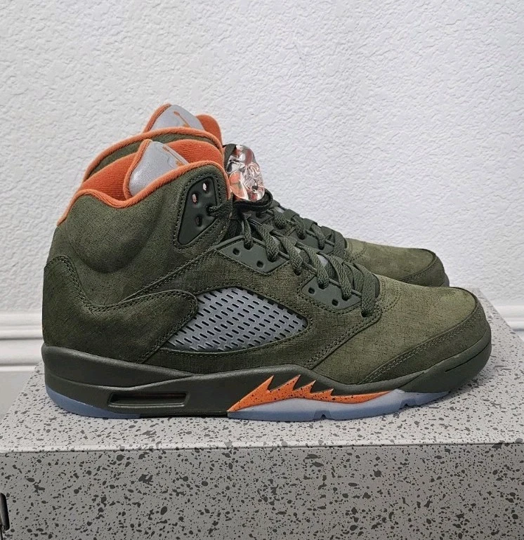 Jordan 5 Retro 2024 Olive for Sale | Authenticity Guaranteed | eBay