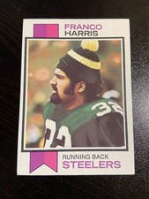 1973 TOPPS / FRANCO HARRIS RC * STEELERS HOF * BEAUTIFUL CARD 🏆 🏆 🏆 🏆 
