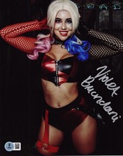Hot Sexy Violet Brandani Signed 8x10 Photo Adult Star Autograph Beckett Hologram