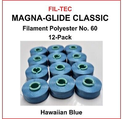 40 wt Hawaiian Blue Polyester Thread 1100 yds Glide