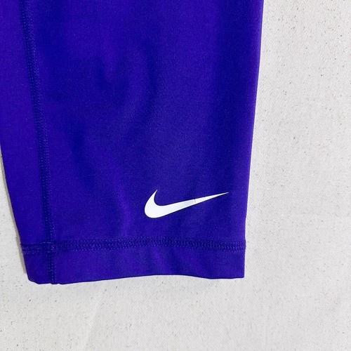NIKE PRO Women's Court Purple Training Capri/Tights Medium - Picture 8 of 9