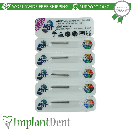Dental MDT FG Diamond Depth Marker Burs Medium Grit Uniform Restorations Tool - Picture 7 of 12