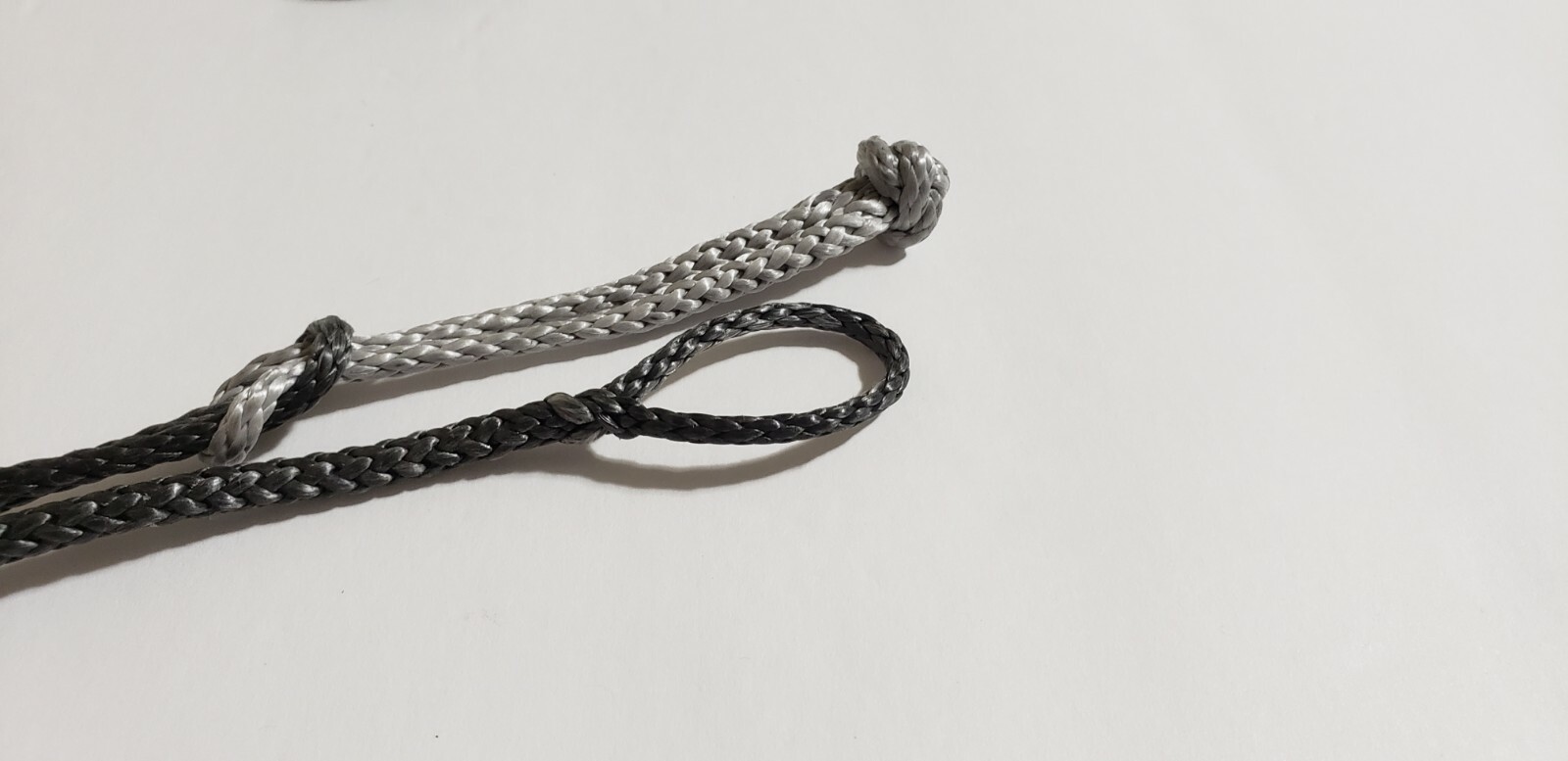 Hammock dog bone suspension extension , 6 foot extension pair with soft