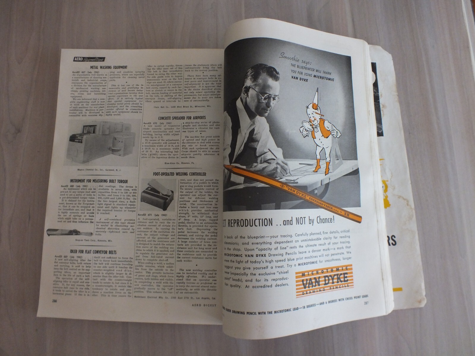 Aero Digest*July*1942*USA*WWII*Patriotic Conspiracy*American Flag*Sikorsky*Piper