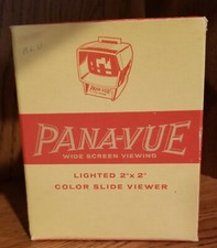 Vintage Panavue Wide Screen Lighted 2x2 Light Viewer