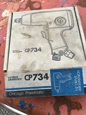 CP 734 Pneumatic 1/2" Drive  Impact Air Wrench Not Working For Parts, Repair NR 