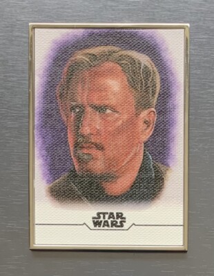 Beckett 2020 Star Wars Stellar Reproduction Sketch Draper /100 #50