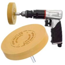 Decal Rubber Eraser Wheel Adhesive Pinstripe Sticker Remover with Drill Adapter"