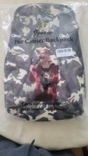 Pawaboo Pet Carrier Backpack, Adjustable Pet Front Cat Dog Carrier CAMOUFLAGE