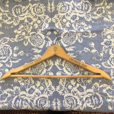 Sheraton Gibson Hotel Coat Hanger Wood Advertising 17  Vintage Cincinnati OH