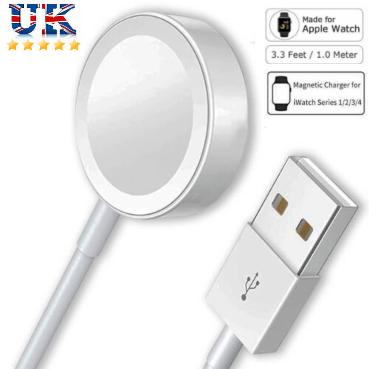 Watch Charger for Apple Watch Series SE USB C A Watch