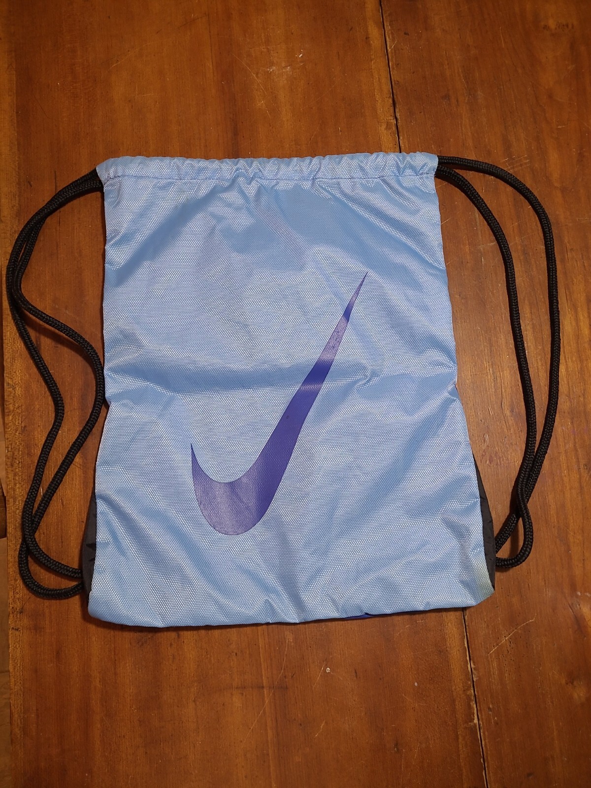 Blue Nike Drawstring Backpack Pre-Owned - image 2