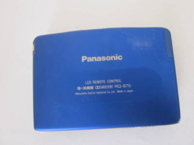 Panasonic Cassette Player RQ-S75 Junk Rare Retro Portable Blue JP
