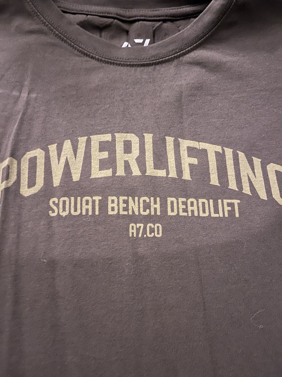 A7 POWERLIFTING BARGRIP トレーナー A7 POWERLIFTING BARGRIP トレーナー A7 POWERLIFTING BARGRIP