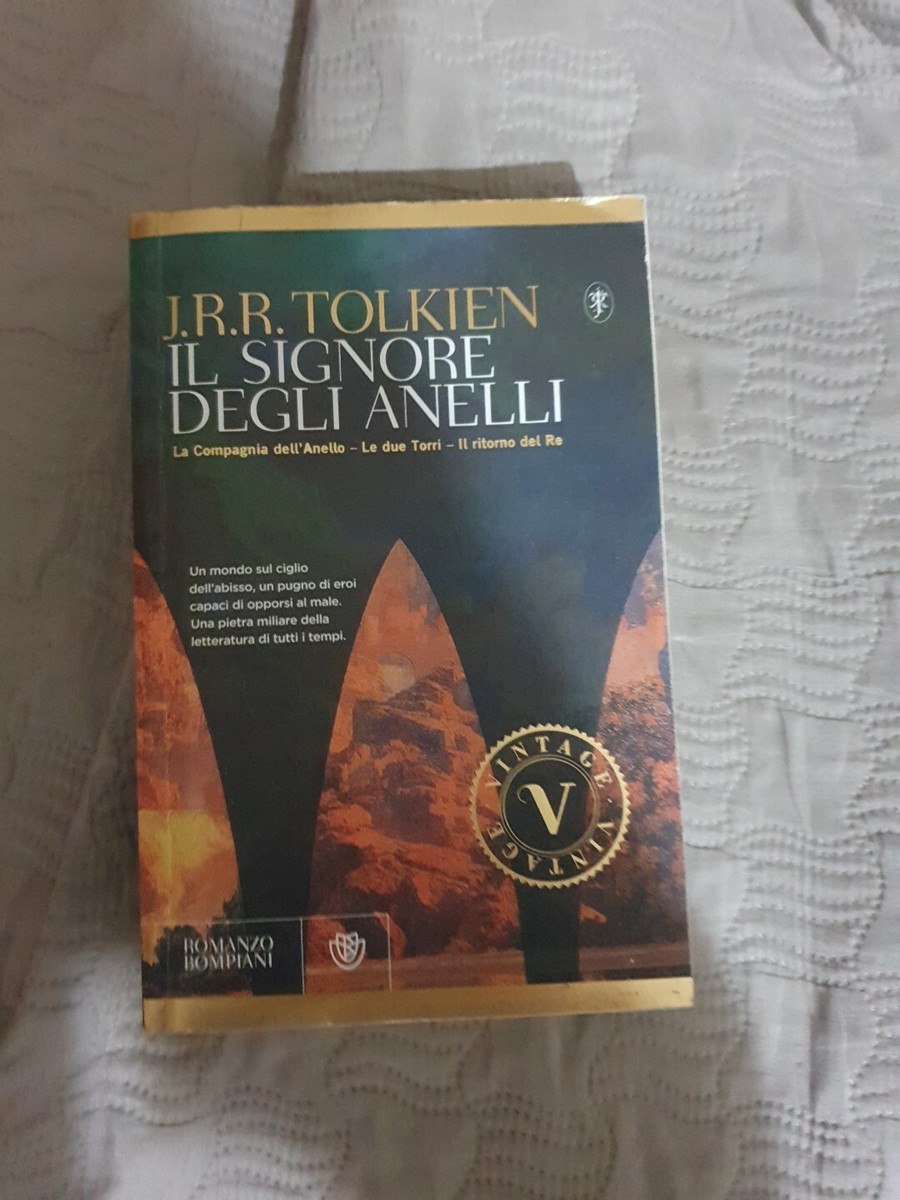 Il Signore Degli Anelli Libro Alliata Il Signore Degli Anelli: La