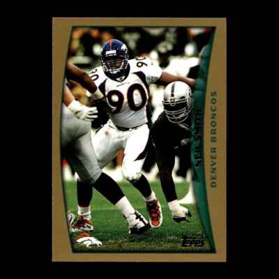 Neil Smith 1998 Topps Denver Broncos #206 R323J 28