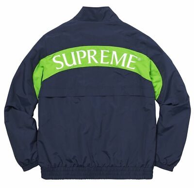Supreme Arc Track Jacket Navy Size L Mens FW17 Zip Up New | eBay Supreme Arc Track Jacket Navy Size L Mens FW17 Zip Up New | eBay