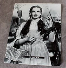 Wizard of Oz 1939-1989 Dorothy Judy Garland B&W Movie Classic Video Poster EX C8