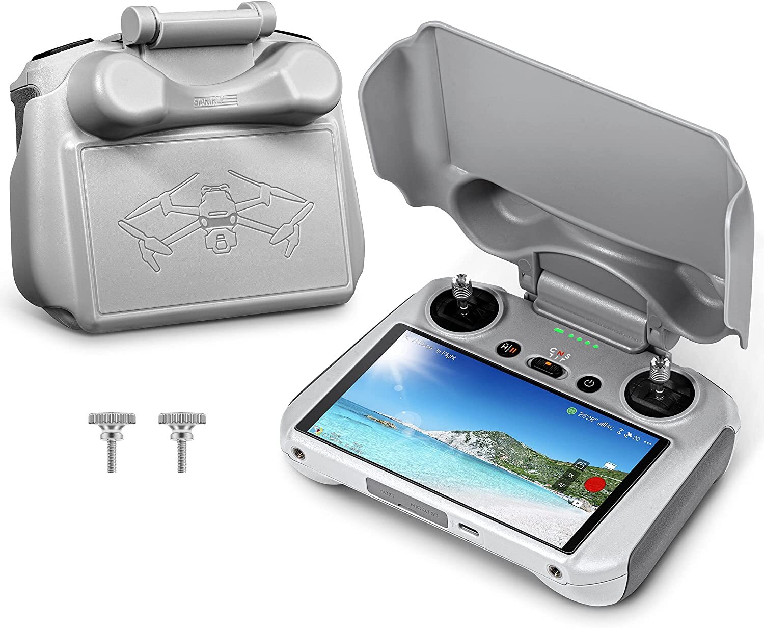 DJI Mini 3 Pro RC Controller Sun Hood Cover Protector Accessory-image