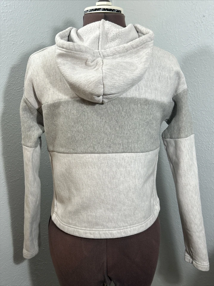 Sudadera con Capucha Recortada Auburn Champion Tejido Inverso XS Gris De Colección War Eagle Tigers Foto 4 de 4