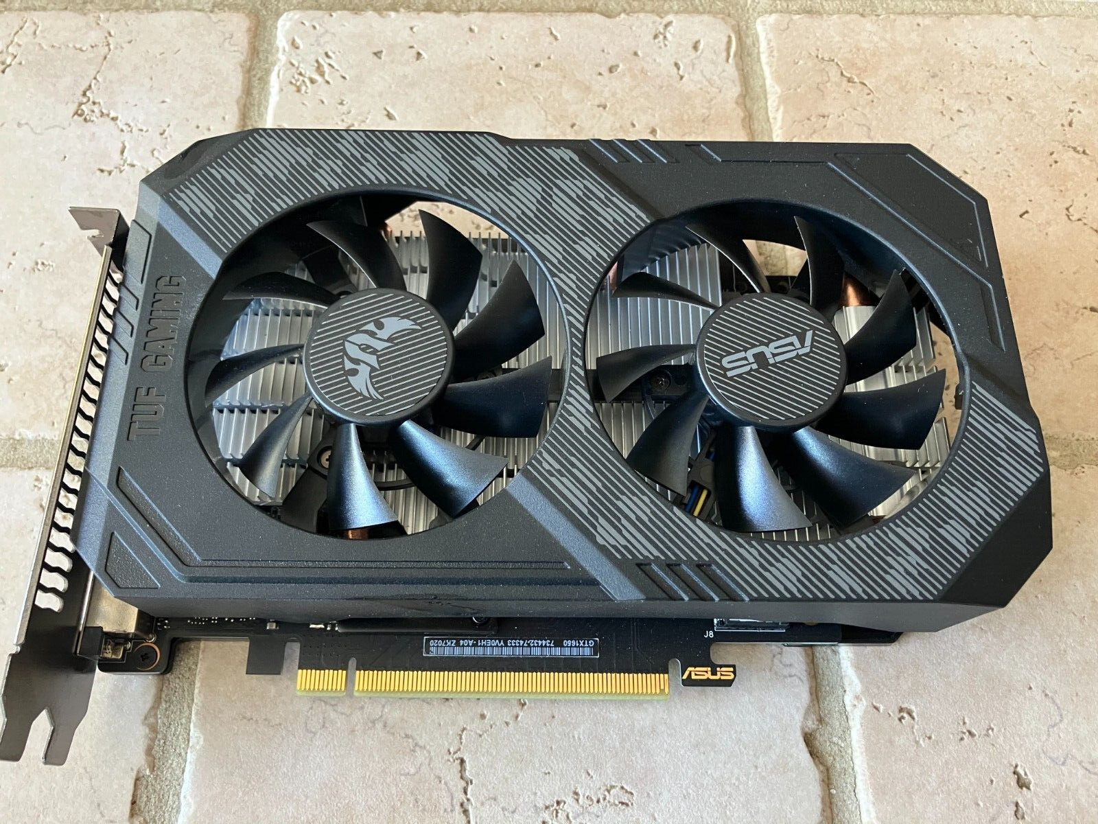 ASUS GeForce GTX 1650 OC Edition 4GB GDDR6 Video Card TUF-GTX1650