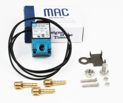 MAC 3 Port Solenoid &Mounting Bracket Combo Turbo Boost Controller
