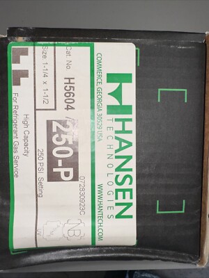 Hansen H5604/250-P  1-1/4  Inlet x 1-1/2  Outlet (NEW IN BOX)