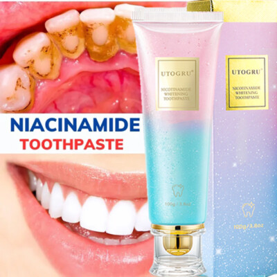 Niacinamid Whitening Zahnpasta, Natürliche Niacinamid Zahnpasta, Zahnaufhellung