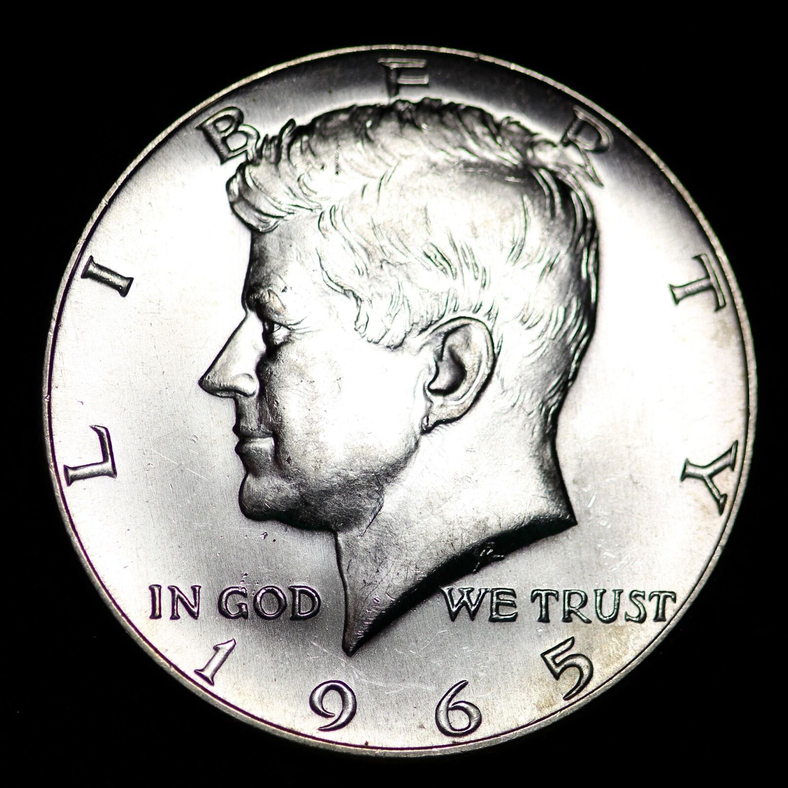 1965 Kennedy 40% Silver Half Dollar GEM BU 