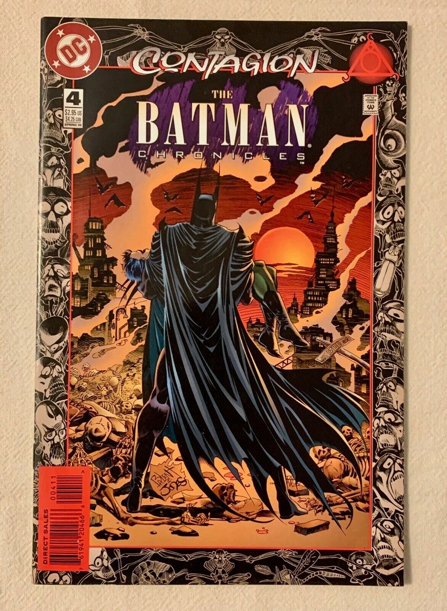 アメコミ・英語　バットマン　BATMAN CONTAGION 1996 DC THE BATMAN CONTAGION THE BATMAN CHRONICLES #4 2nd