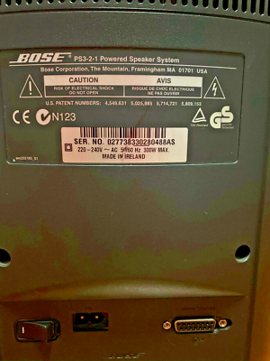 Bose AV3-2-1 III GSX 3-2-1 GS Home Theater System SUB MEDIA LEAD