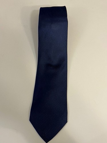 Hugo Boss Mens Tie Purple Geometric 100% Silk 60 x 3" Made in Italy Classic - Picture 2 of 5