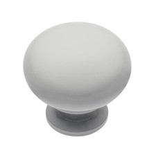 Kitchen Cupboard Cabinet Door Drawer Round Knob Handle Bergamo by GTV 8 Colours