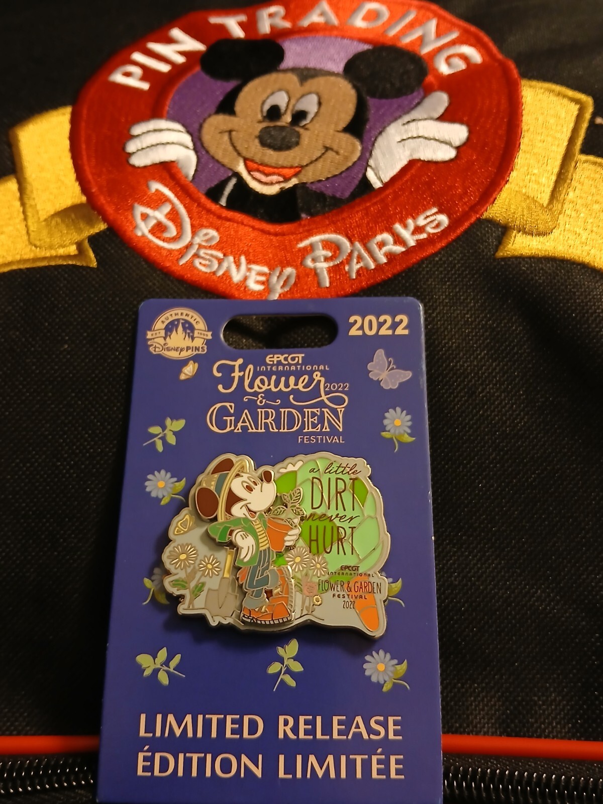 Disney Epcot Gardener Mickey Flower & Garden Festival Pin 2022 Limited Release