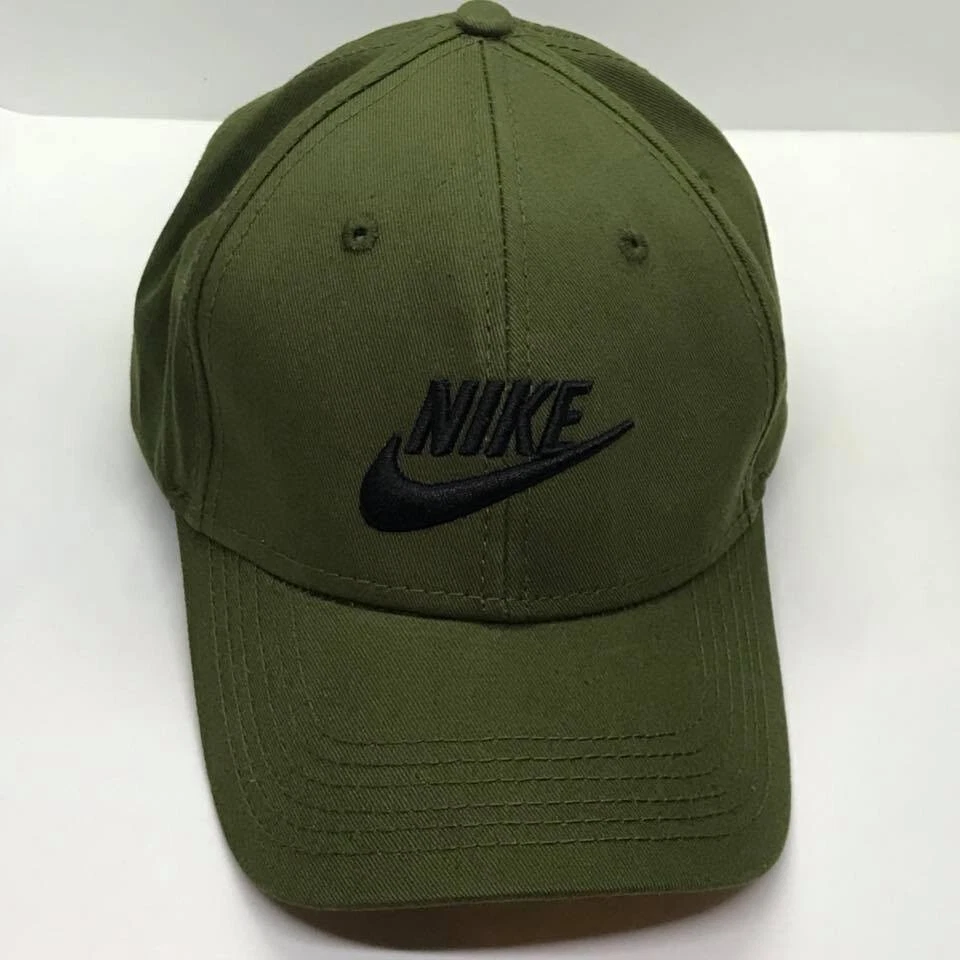 Nike Baseball Cap Mens Green Black Sports Unisex Holiday Christmas