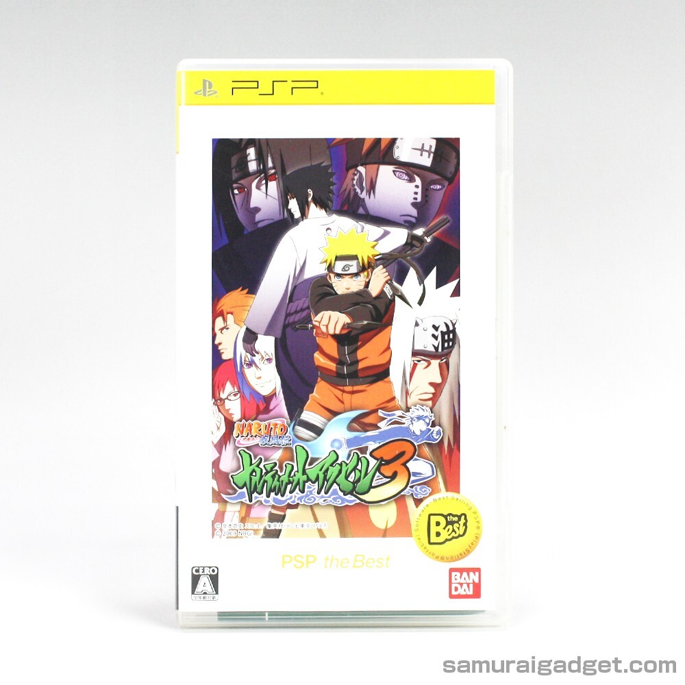 Naruto Shippuden: Ultimate Ninja Heroes 3 (PSP the Best