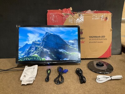 Viewsonic VA2446MH 24'' LED LCD 1920 x 1080 Display 16:9 Monitor   ️  Open Box
