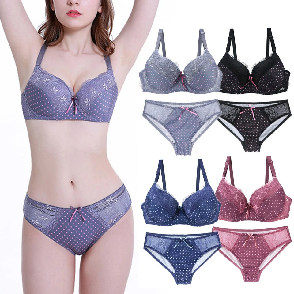 СЕКСУАЛЬНЫЙ КРУЖЕВНОЙ ЦВЕТОЧНЫЙ НИЖНЕЕ БЕЛЬЕ БЮСТГАЛЬТЕР С ПОДКЛАДКОЙ БЮСТГАЛЬТЕР ПУШ-АП НАБОРЫ ТРУСИКИ США - - Изображение 2 из 4