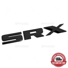 For Cadillac SRX Rear Trunk Decklid Letter Badge Emblem Nameplate Sport Black