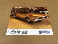 Vintage 1966 Oldsmobile Tornado Jay Jeno's Retro Rocket Flyer salesman dealer