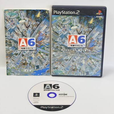 A6 TAKE THE A TRAIN 6 PS2 Playstation 2 For JP System 0786 p2