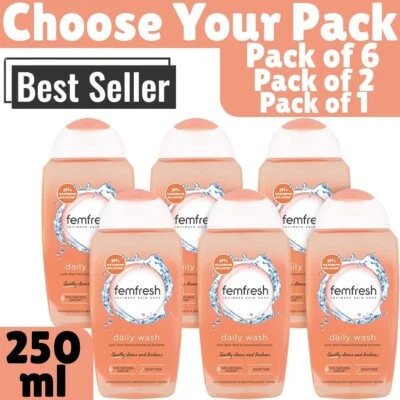 Femfresh Everyday Care Daily Intimate Vaginal Wash Feminine Hygiene Shower UK
