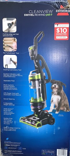 BISSELL CLEANVIEW SWIVEL REWIND PET 