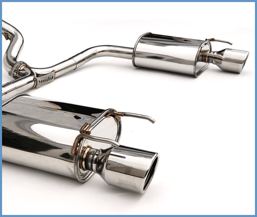 INVIDIA Q300 AXLE-BACK EXHAUST SYSTEM KIT for LEXUS GS300 / GS350 (2006-2011) - Picture 2 of 3