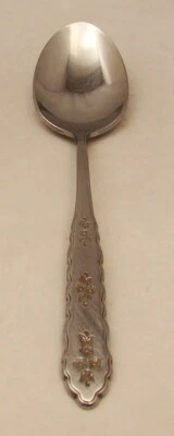 Oneida Deluxe Edelstahl Floral Bouquet Teelöffel - Bild 1 von 4