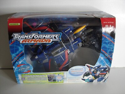 Transformers Armada Thundercracker with Zapmaster mini-con Hasbro robot NEW box